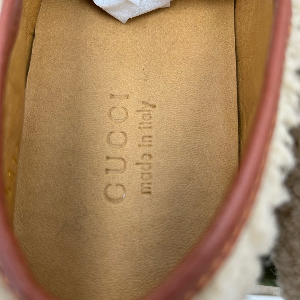 Men's Gucci, Fria horse bit wool loafers size 9.5 made in Italy - Picture 7 of 10